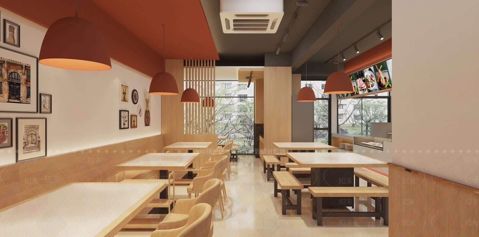 现代咖啡厅3D模型下载【ID:1214779067】
