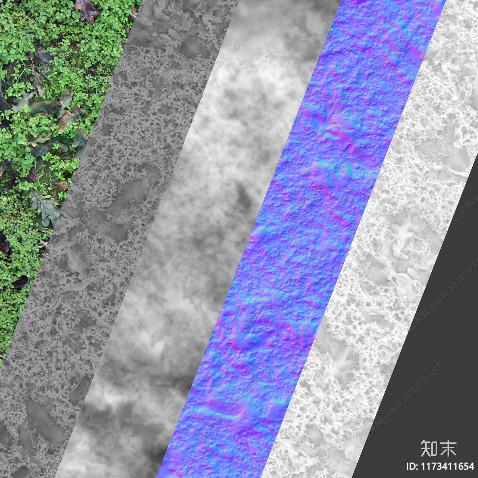 草坪3D模型下载【ID:1173411654】