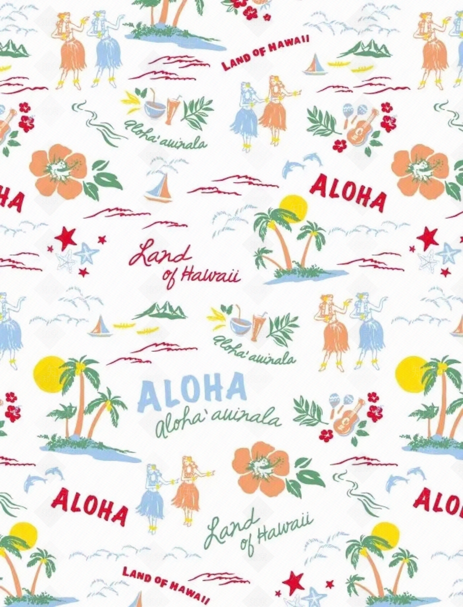 现代美式壁纸贴图下载【ID:1173423083】