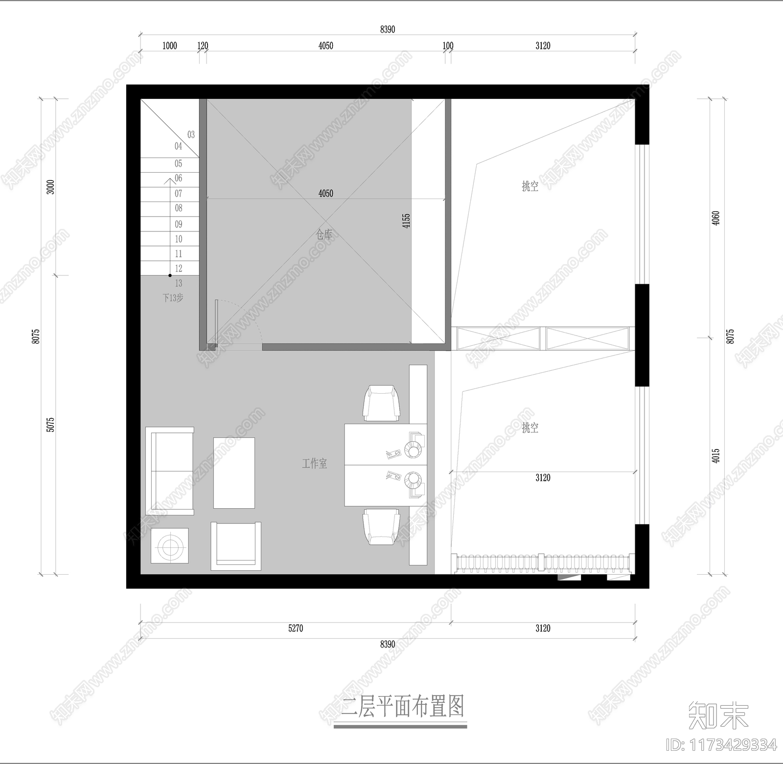 现代烟酒店cad施工图下载【ID:1173429334】