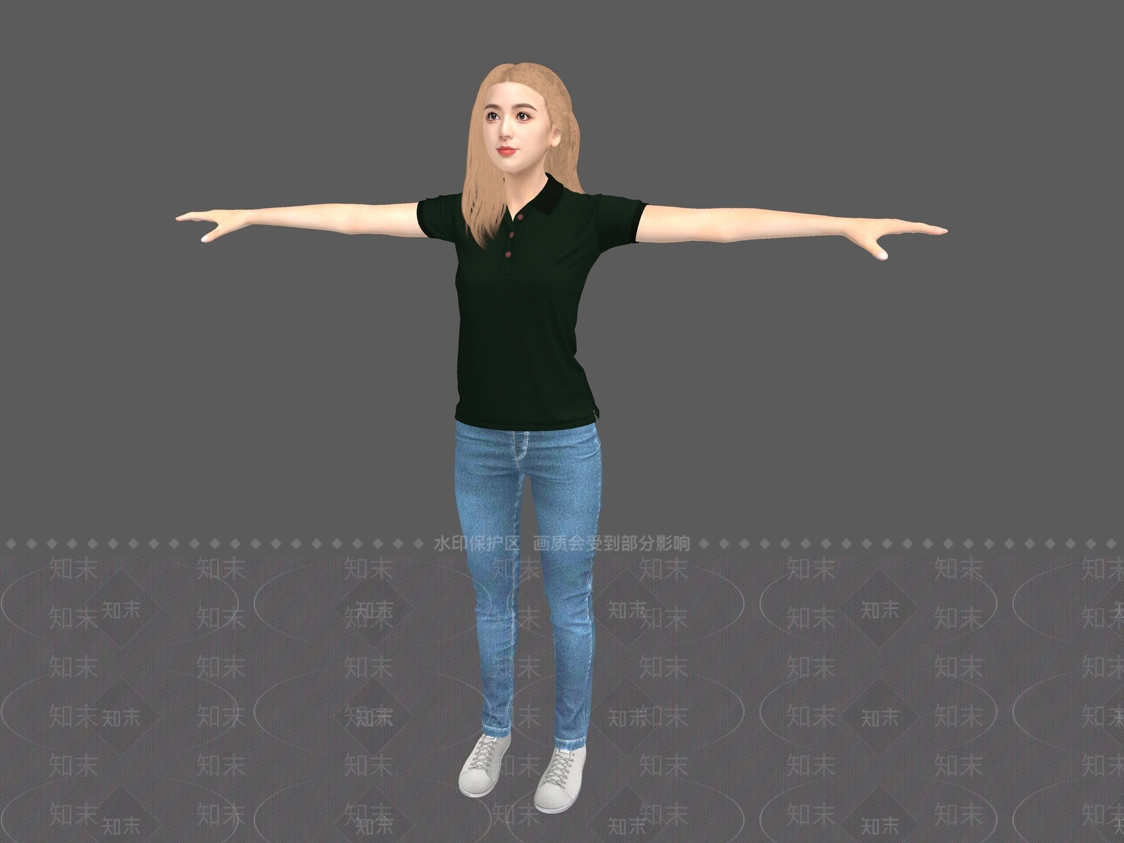 女人3D模型下载【ID:1173434597】