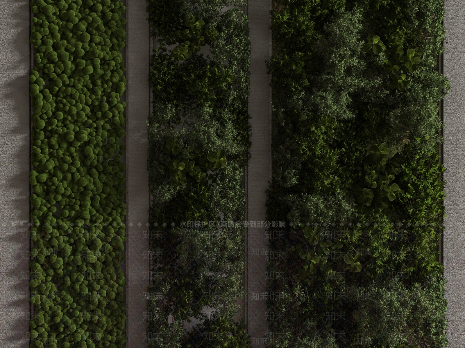 绿植墙3D模型下载【ID:1173438626】