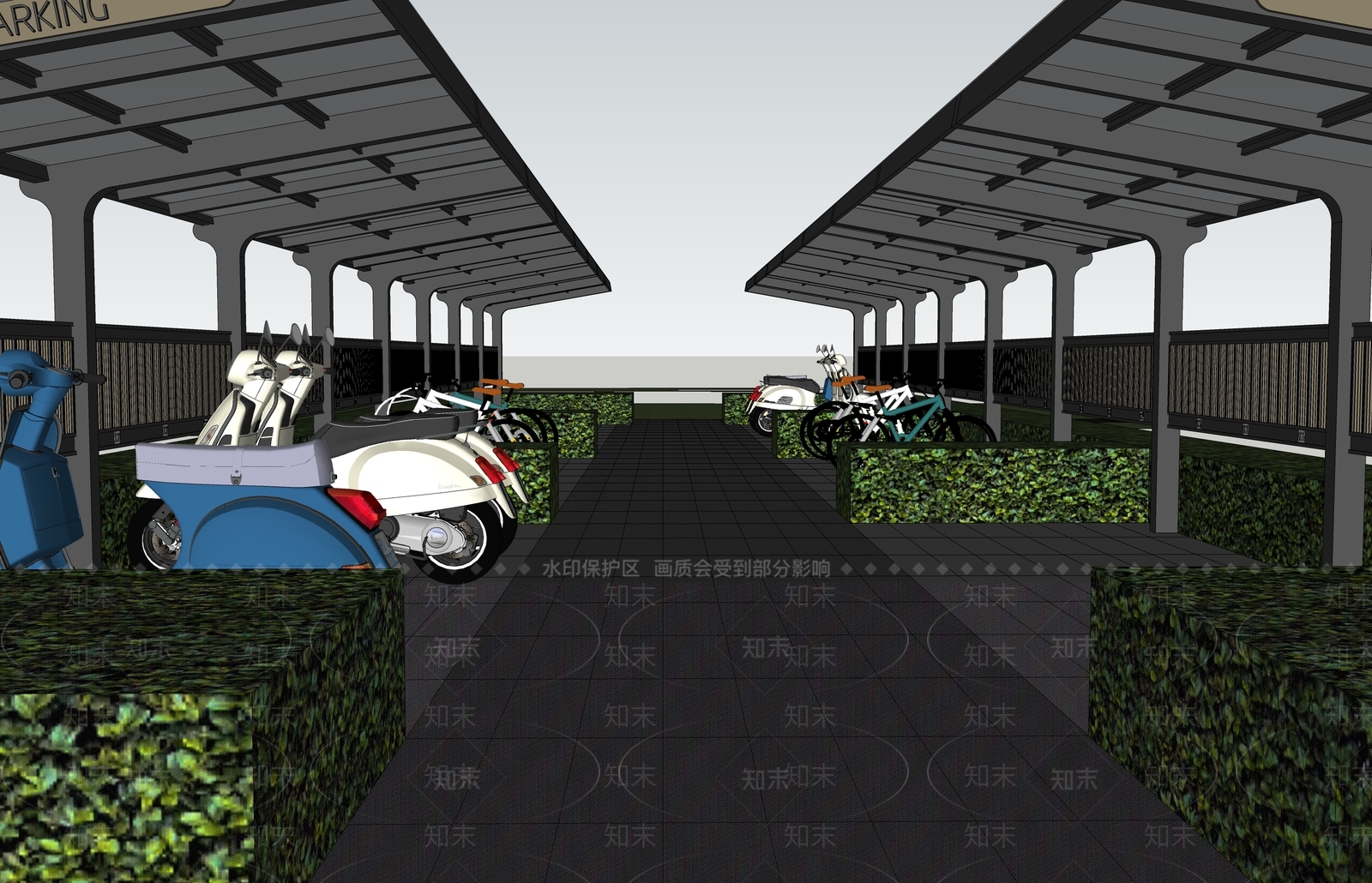 电动车SU模型下载【ID:1173442271】