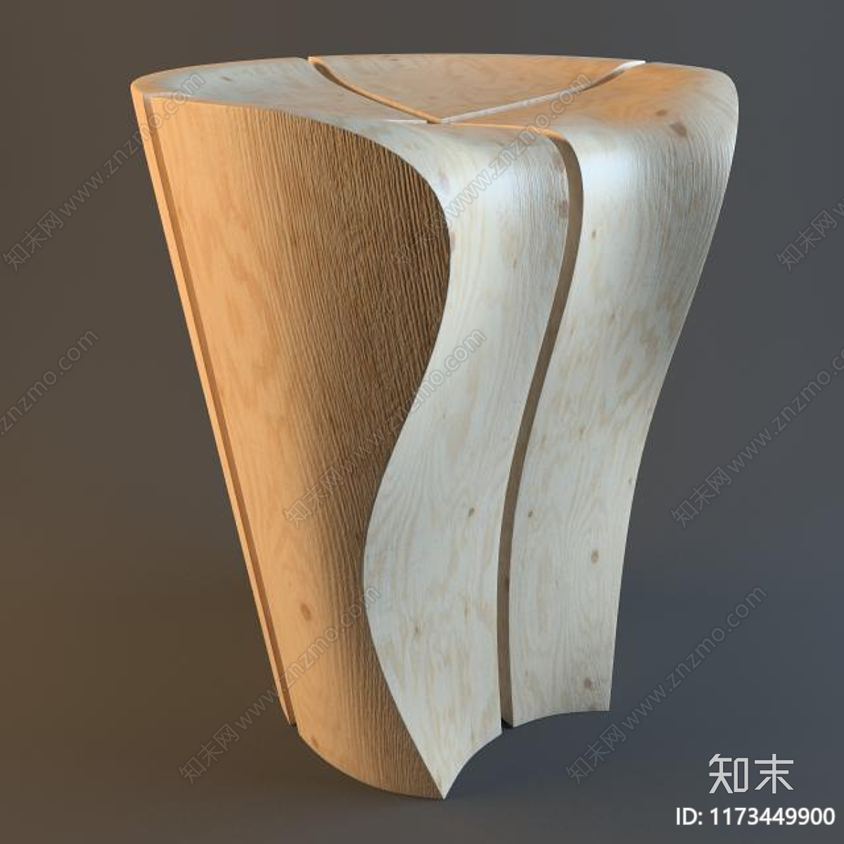 现代吧凳3D模型下载【ID:1173449900】