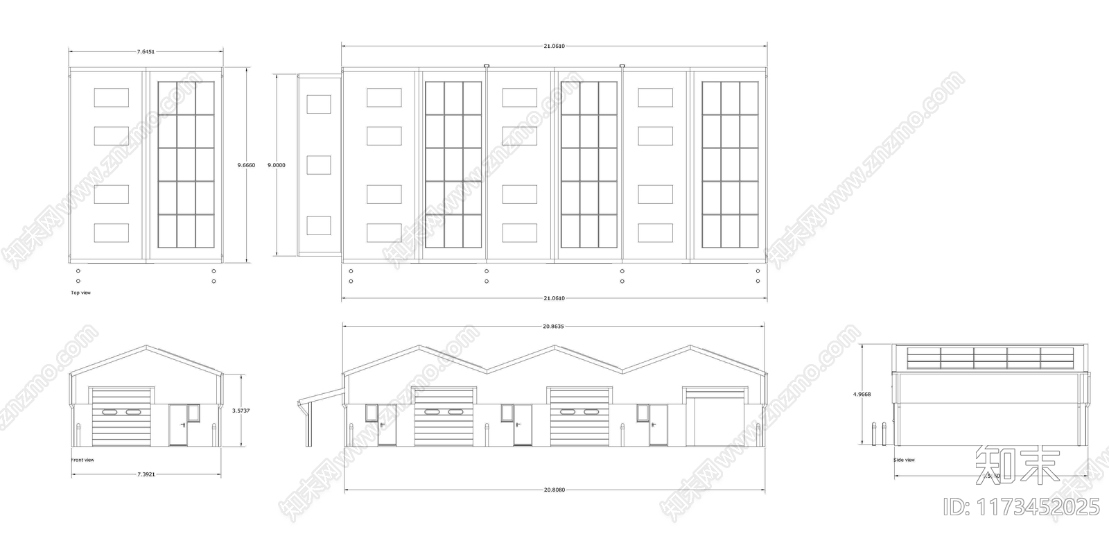 钢结构cad施工图下载【ID:1173452025】