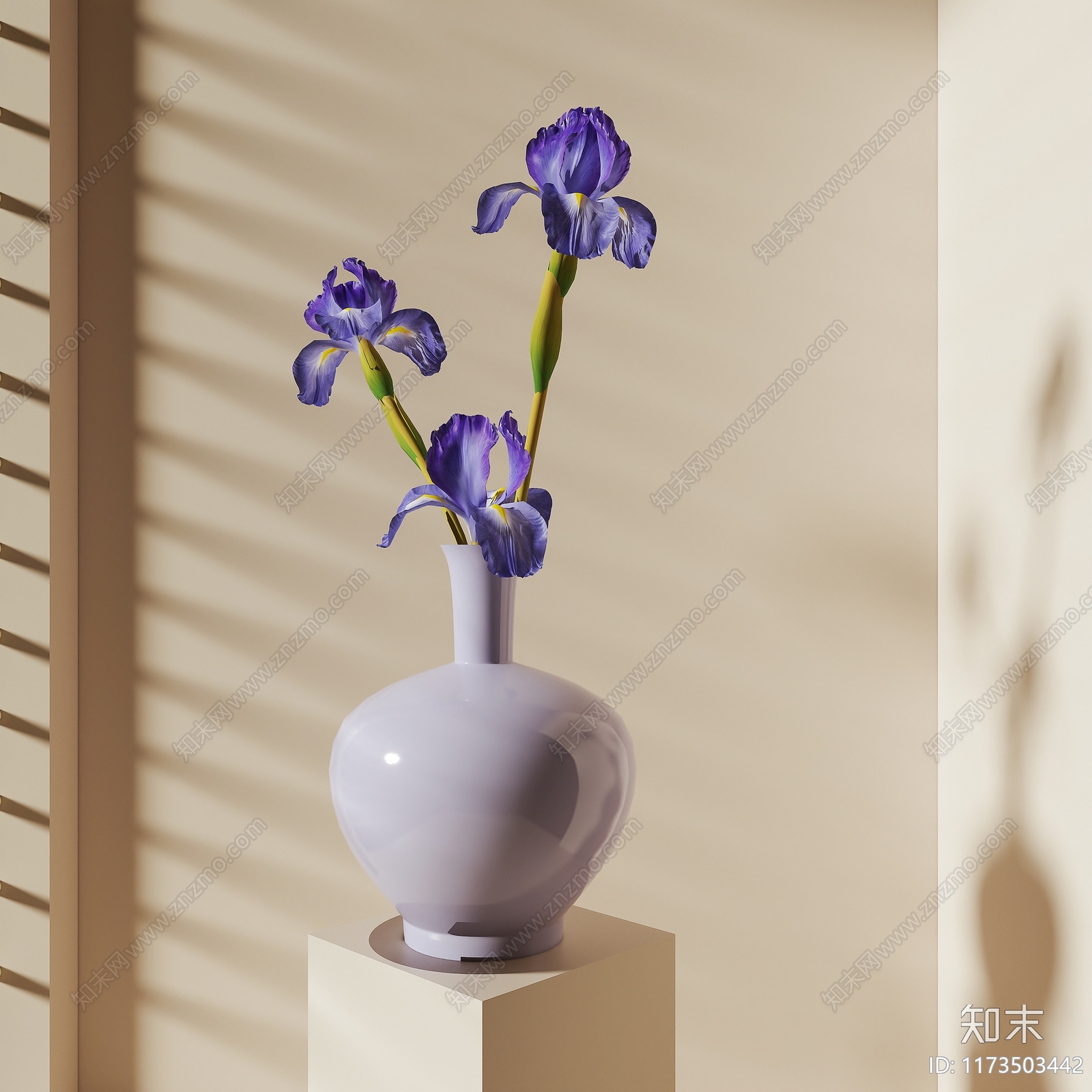 花3D模型下载【ID:1173503442】