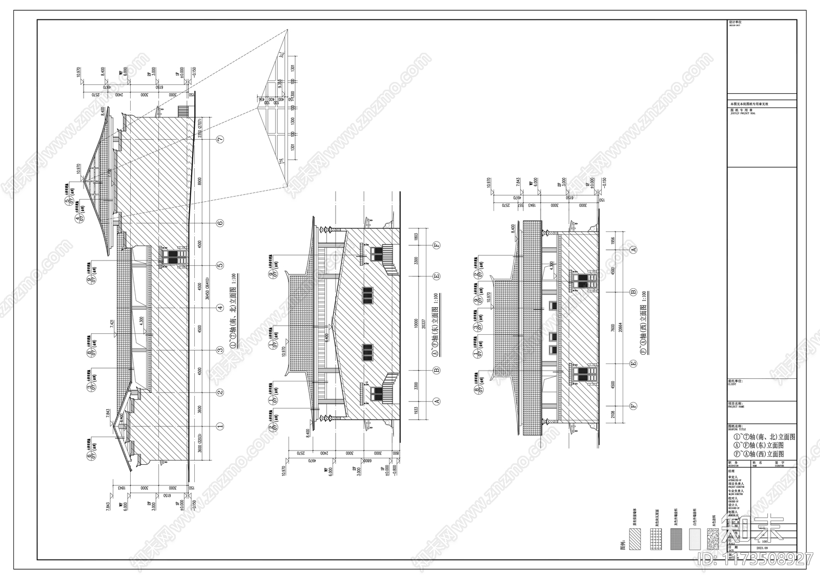 中式古建cad施工图下载【ID:1173508927】