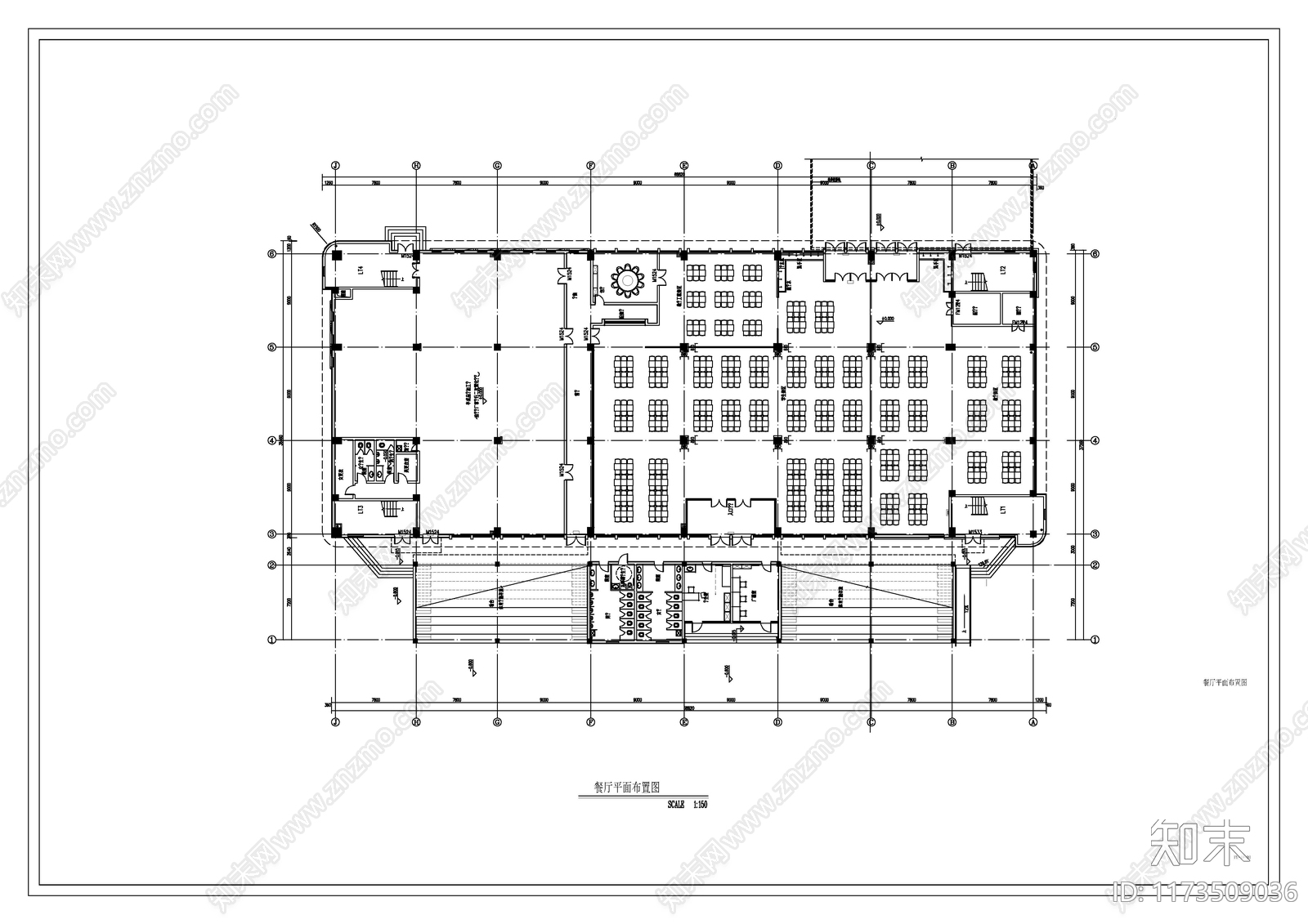 现代其他教育空间cad施工图下载【ID:1173509036】