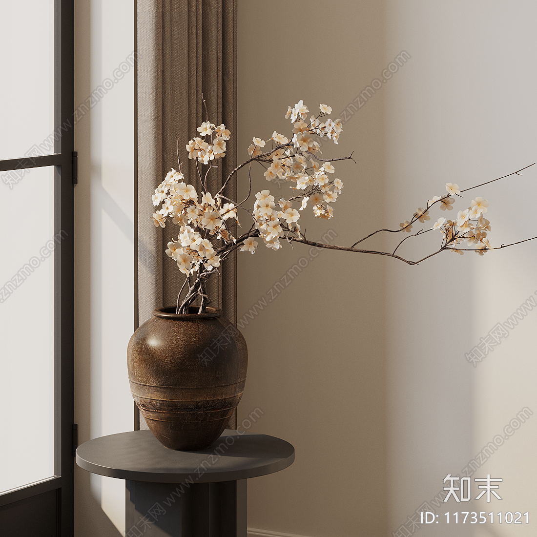 现代花艺3D模型下载【ID:1173511021】