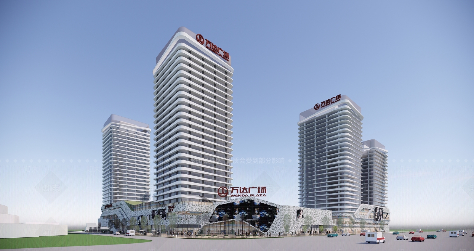 现代其他商业建筑SU模型下载【ID:1173521657】