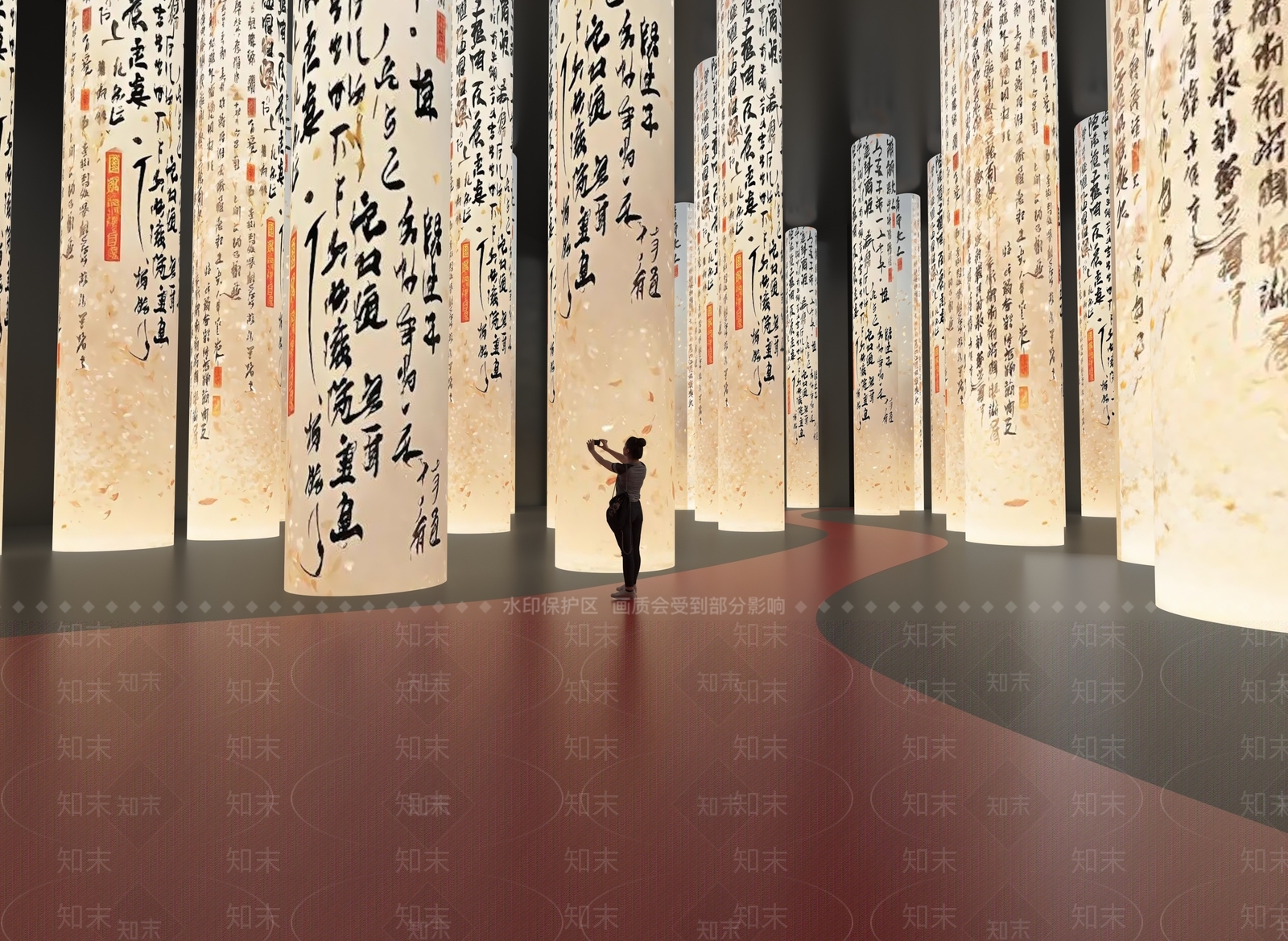 现代新中式博物馆3D模型下载【ID:1173535339】