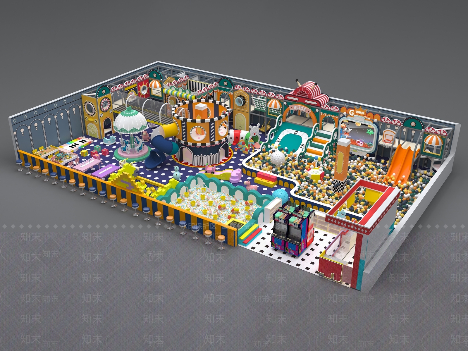 现代其他展厅3D模型下载【ID:1214781701】