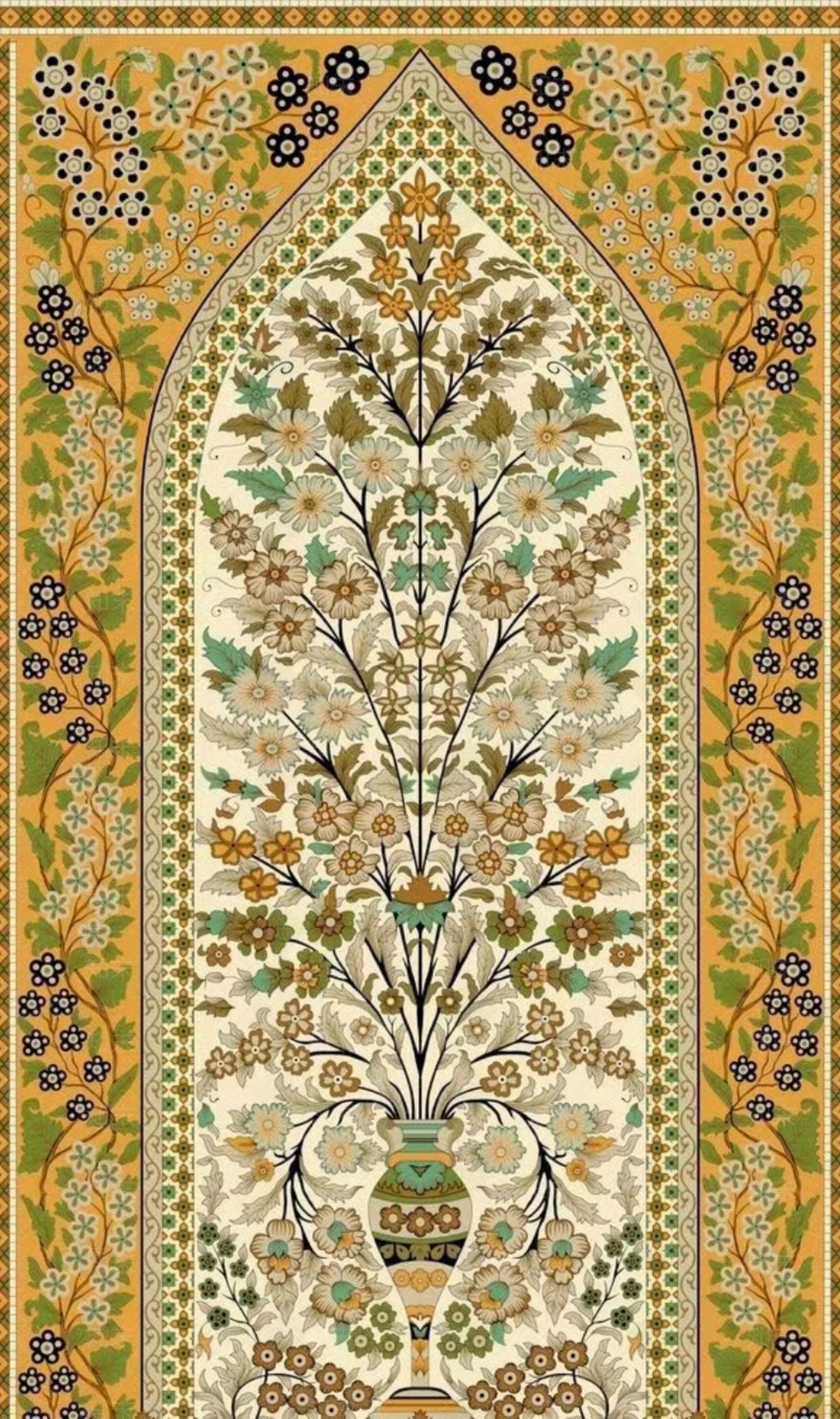 美式法式壁纸贴图下载【ID:1173546613】