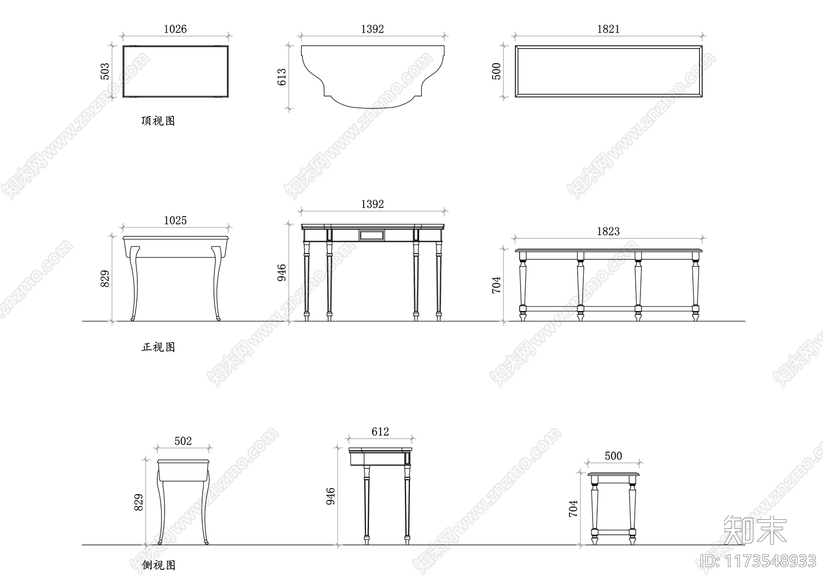 现代柜子施工图下载【ID:1173548933】