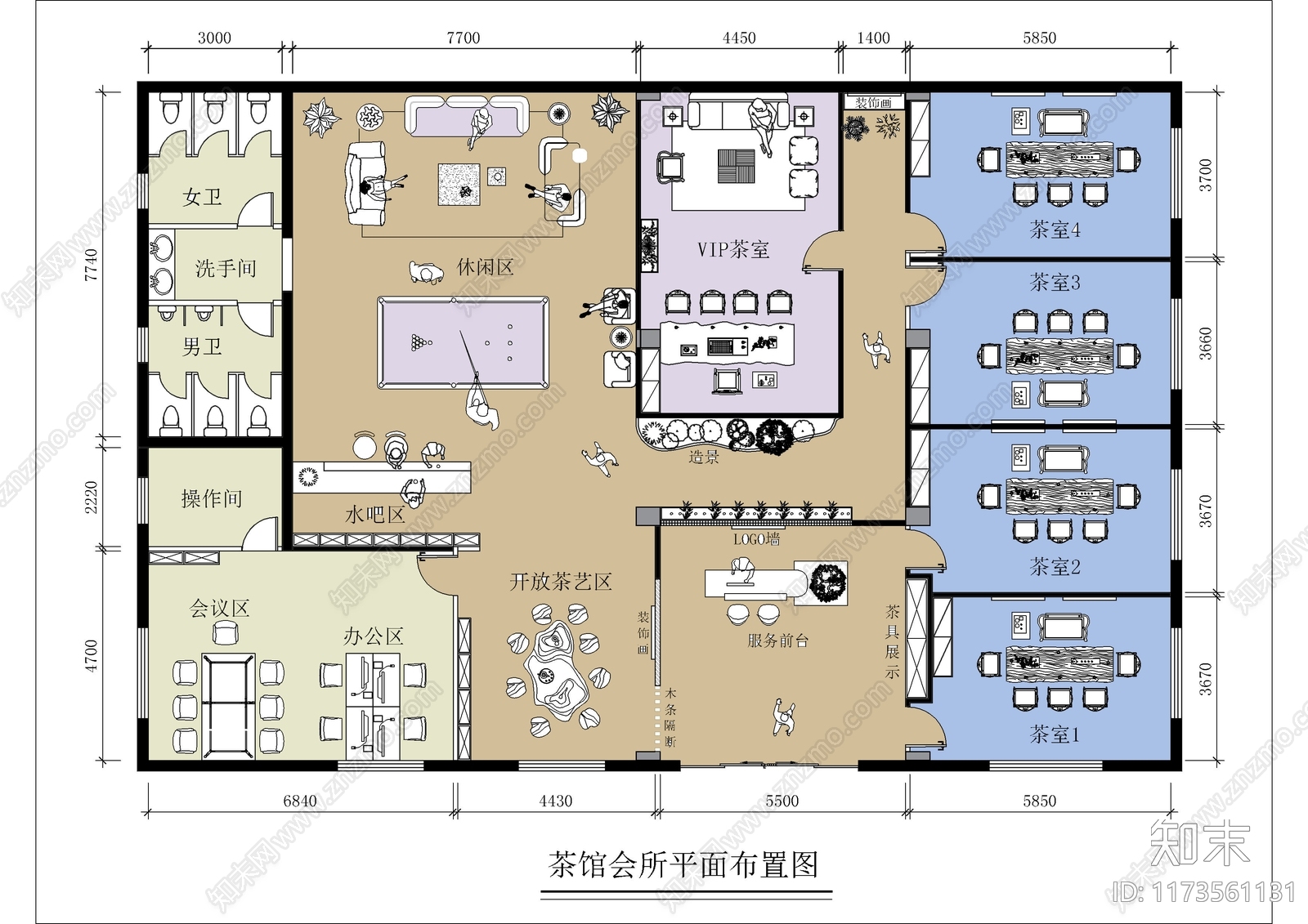 现代其他文化空间cad施工图下载【ID:1173561131】