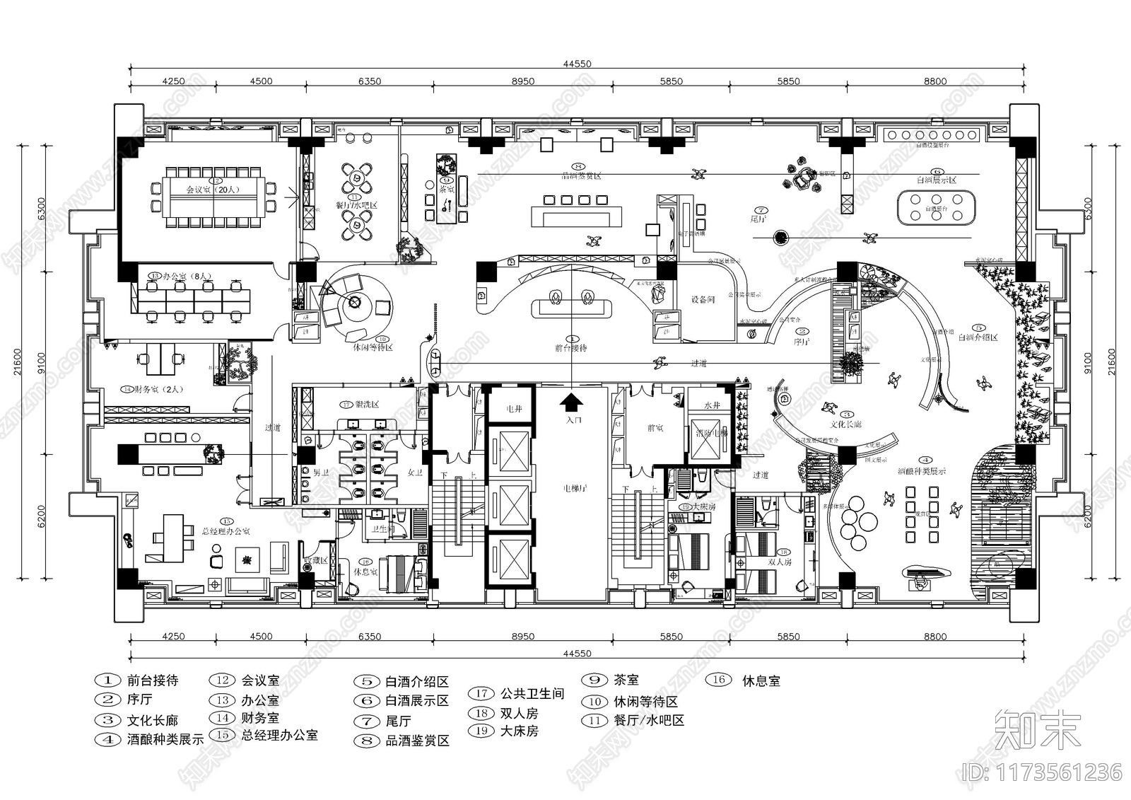 现代其他文化空间cad施工图下载【ID:1173561236】