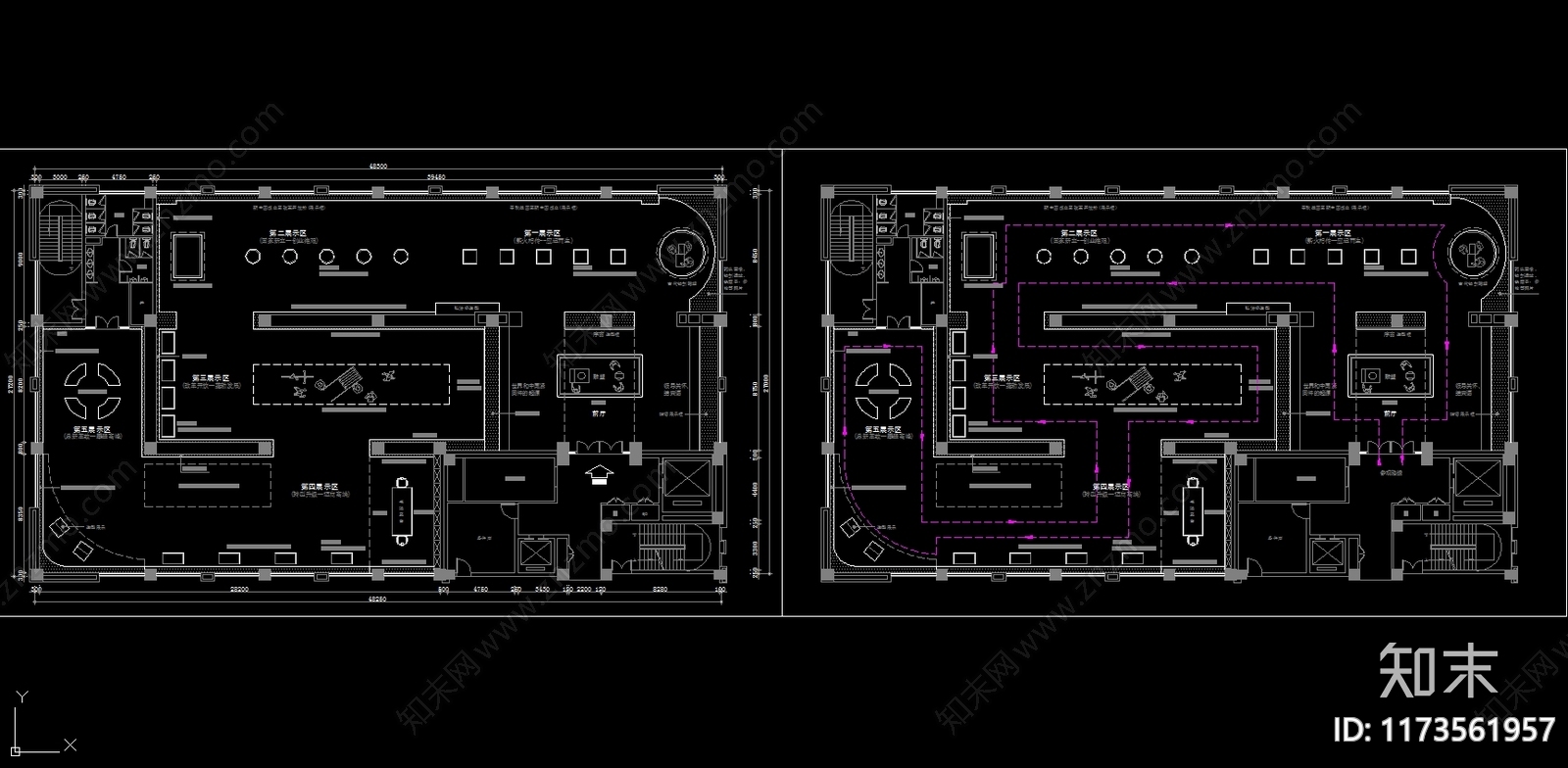 现代其他文化空间cad施工图下载【ID:1173561957】