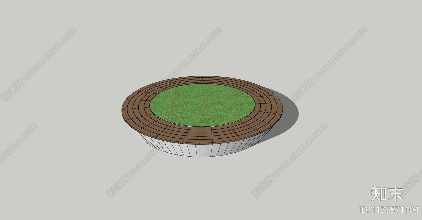 现代办公景观SU模型下载【ID:1173571104】