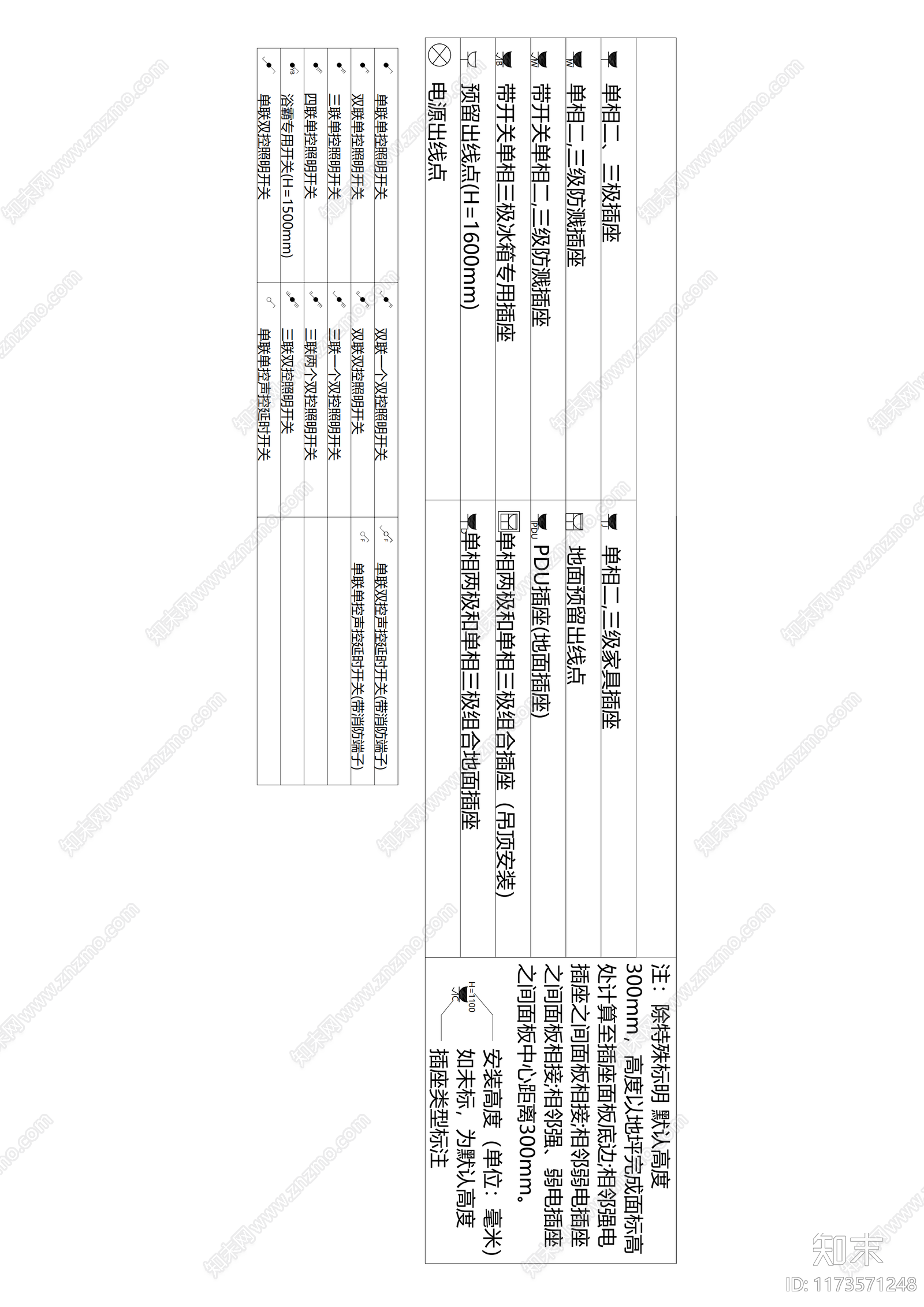 现代工装图库cad施工图下载【ID:1173571248】