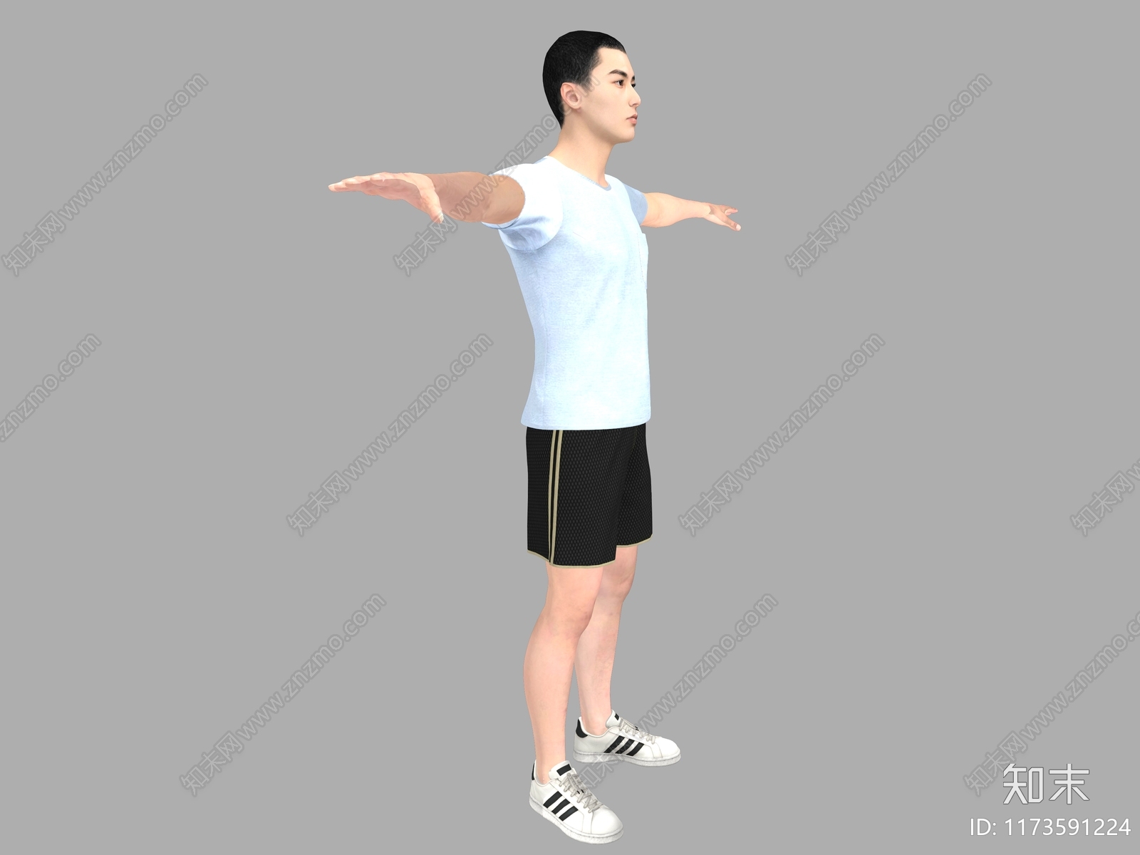 男人3D模型下载【ID:1173591224】