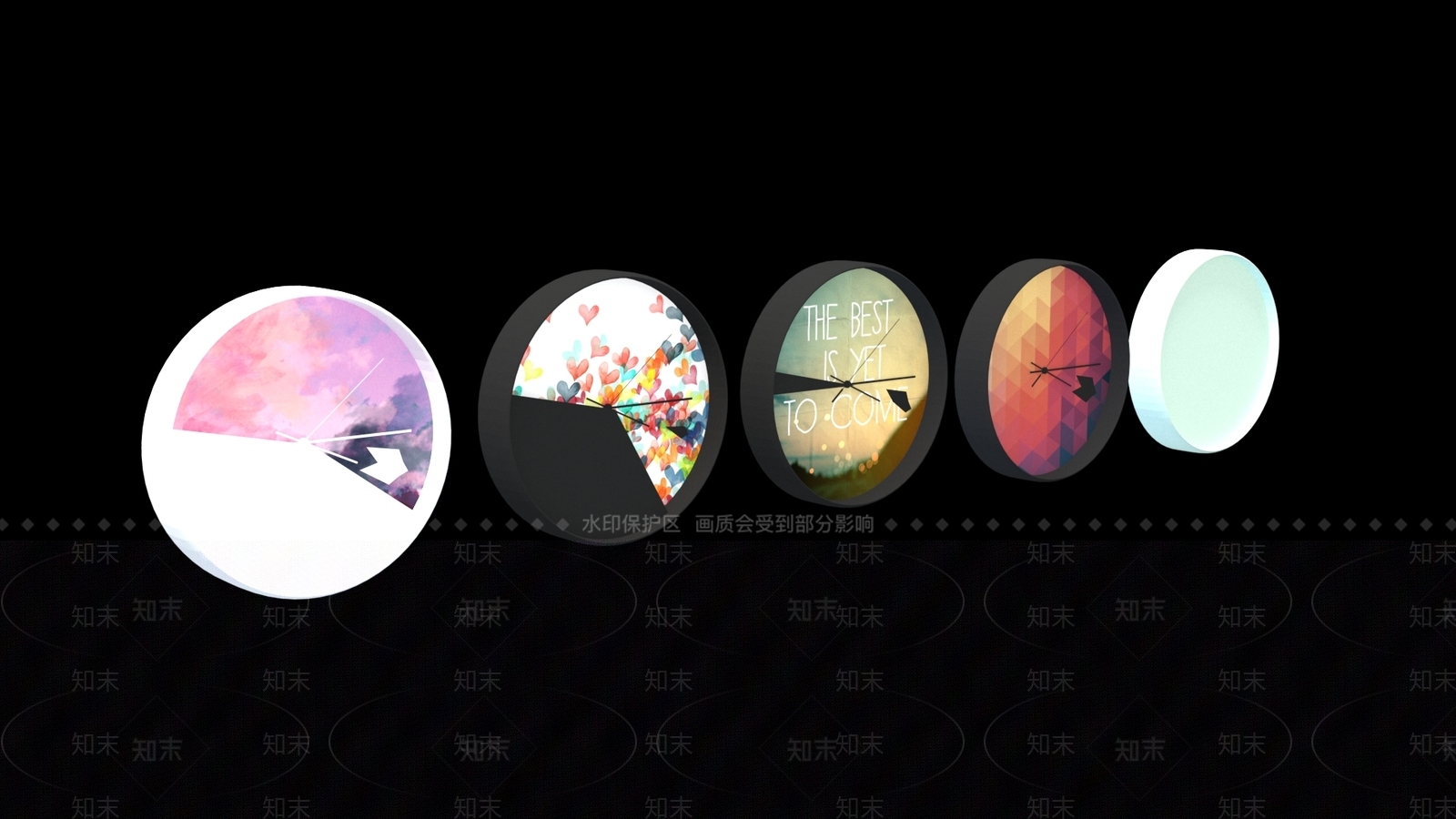 钟表3D模型下载【ID:1173598833】