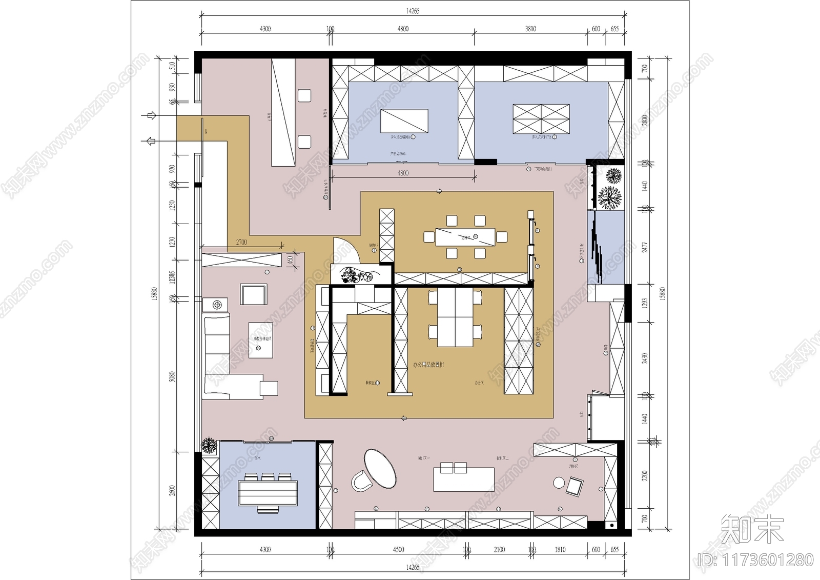 现代其他文化空间cad施工图下载【ID:1173601280】