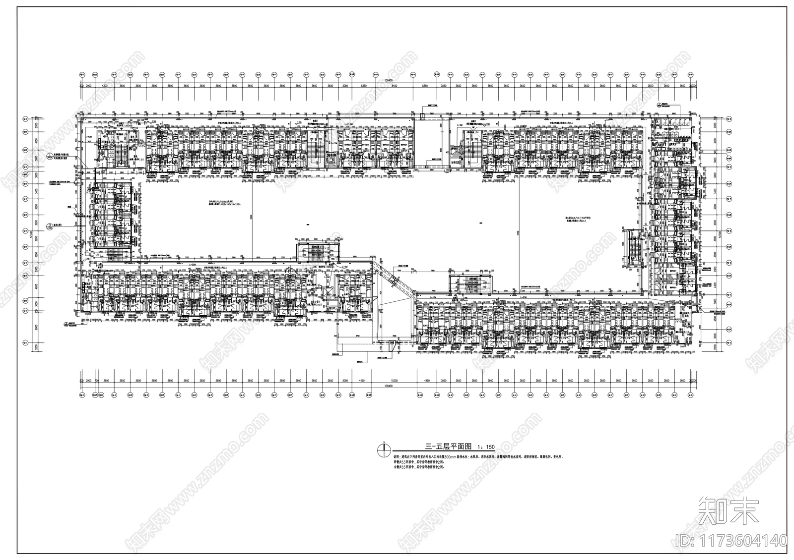 现代其他居住建筑cad施工图下载【ID:1173604140】