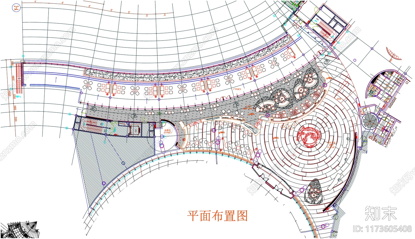 现代工装图库cad施工图下载【ID:1173605408】