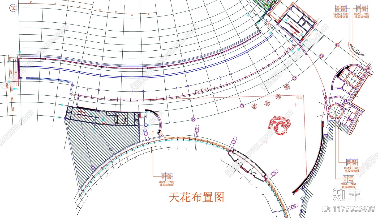 现代工装图库cad施工图下载【ID:1173605408】