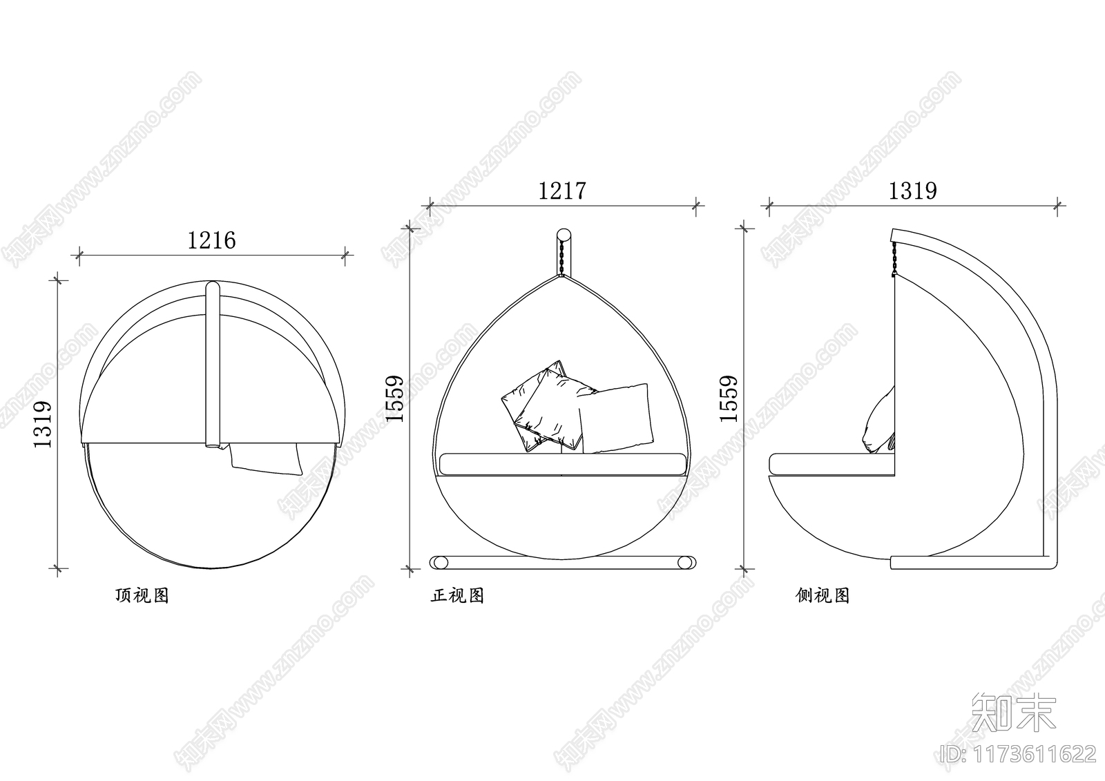 现代庭院cad施工图下载【ID:1173611622】