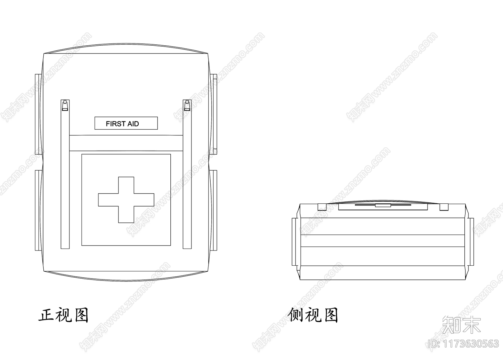 现代医院cad施工图下载【ID:1173630563】