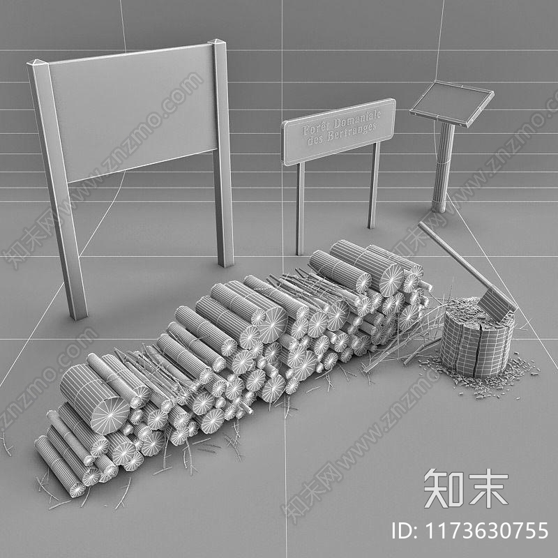 乡村景观3D模型下载【ID:1173630755】