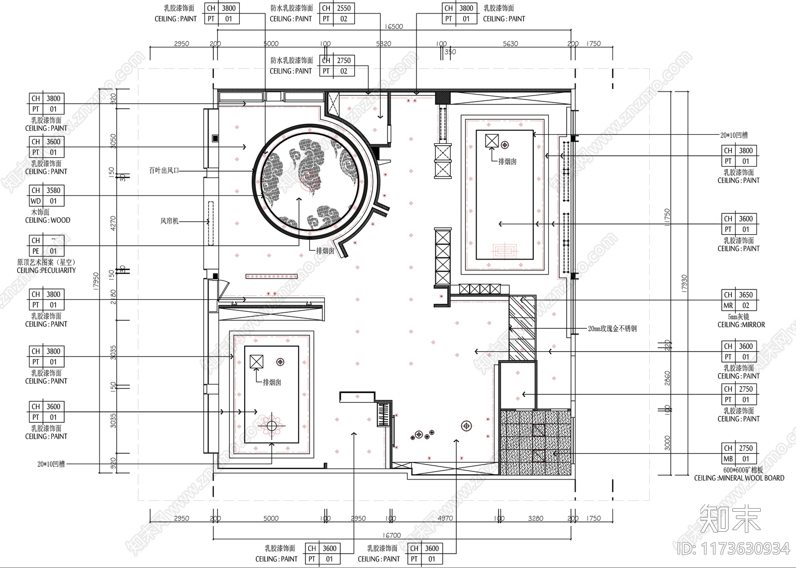 现代其他商业空间cad施工图下载【ID:1173630934】