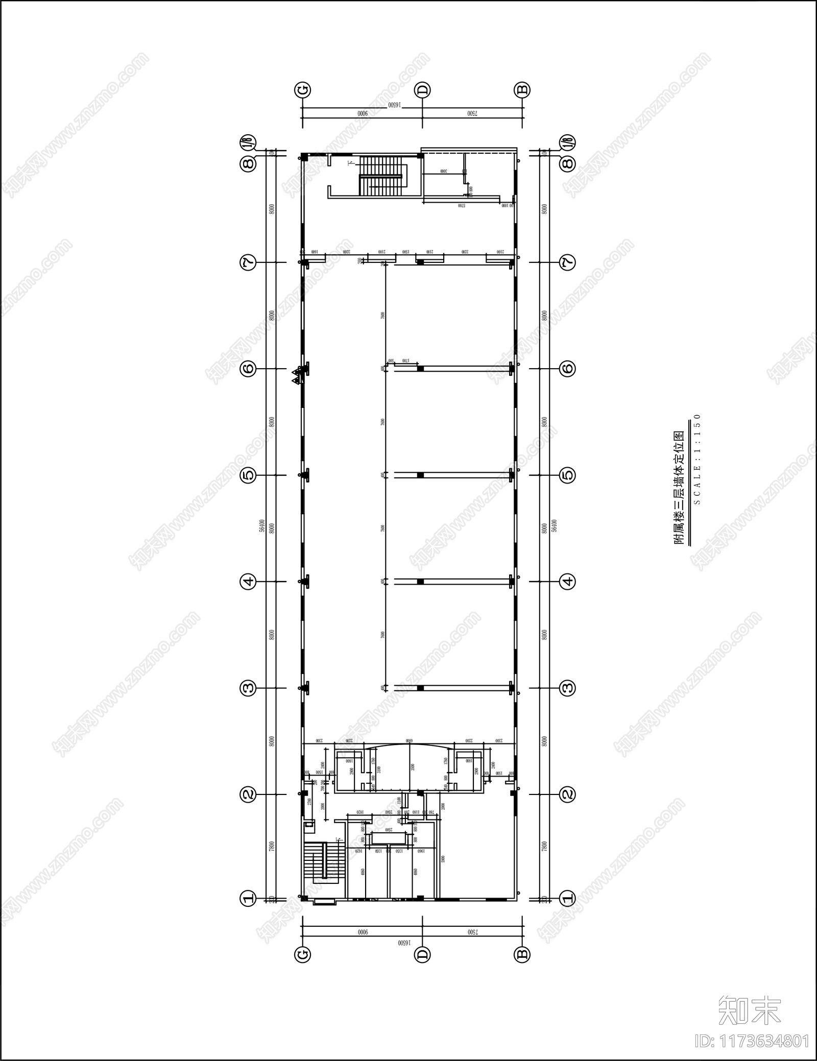 现代其他餐饮空间cad施工图下载【ID:1173634801】