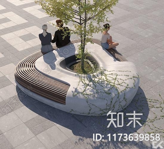 沙发凳3D模型下载【ID:1173639858】