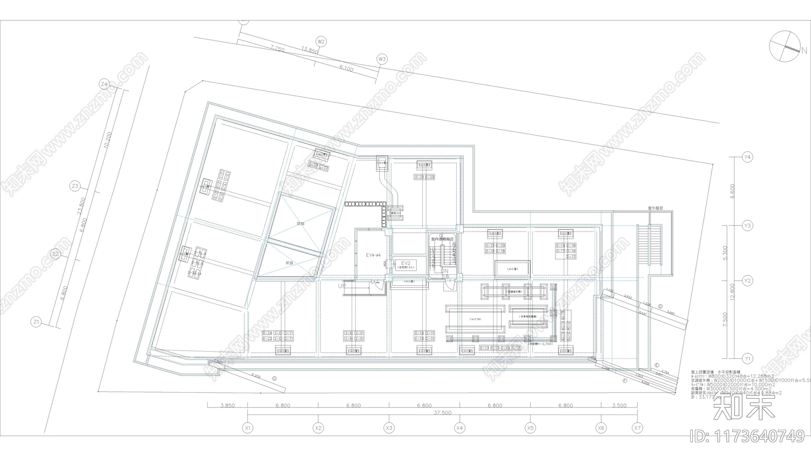 现代学校建筑施工图下载【ID:1173640749】