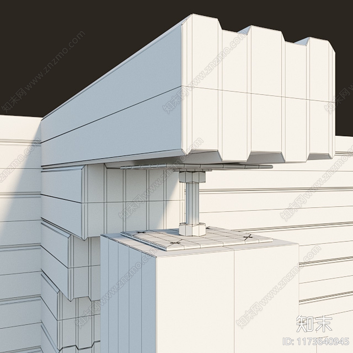 其他局部构件3D模型下载【ID:1173640945】