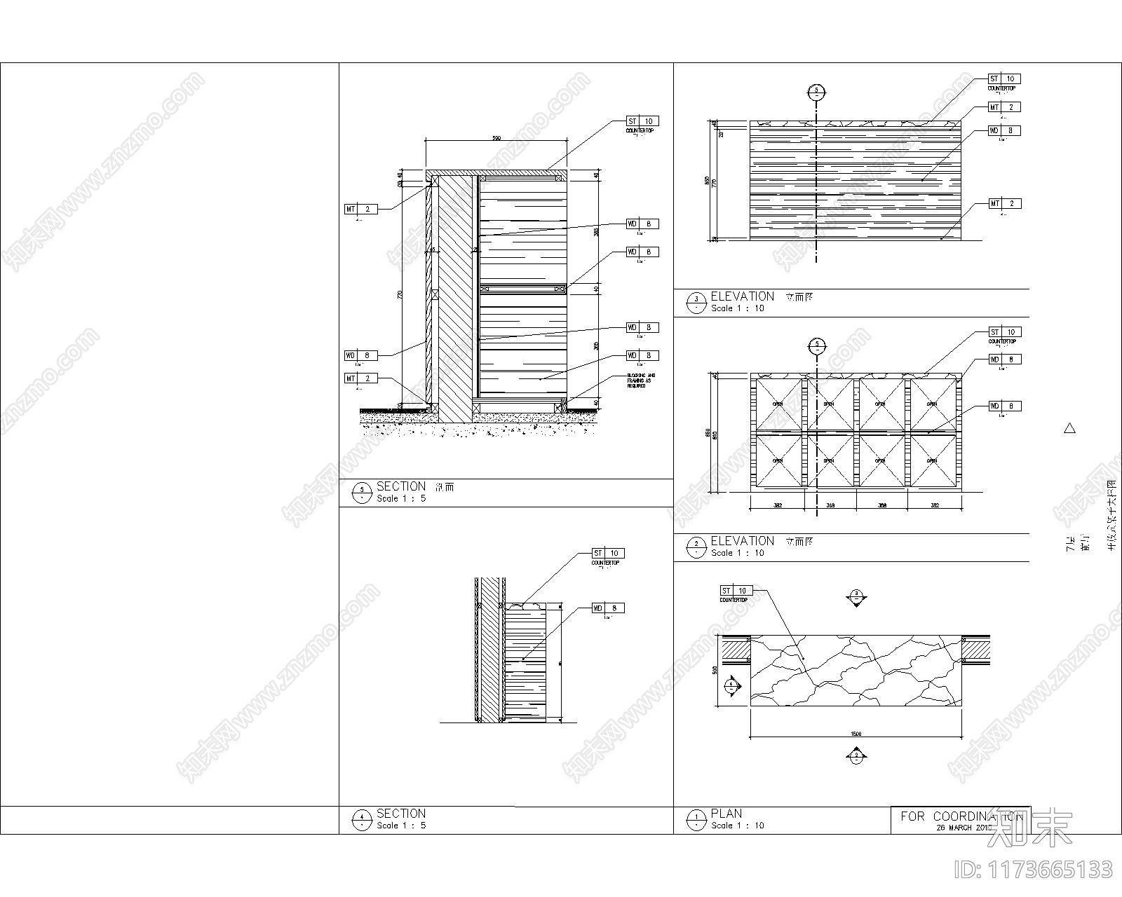 现代其他工装空间cad施工图下载【ID:1173665133】