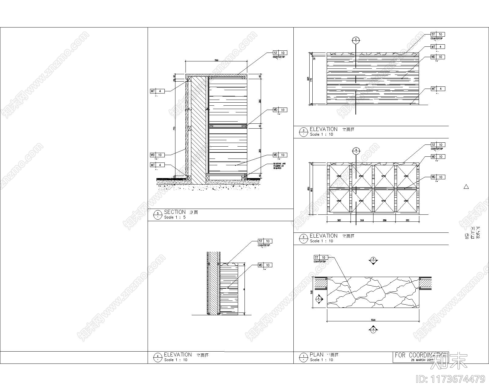现代其他工装空间cad施工图下载【ID:1173674479】