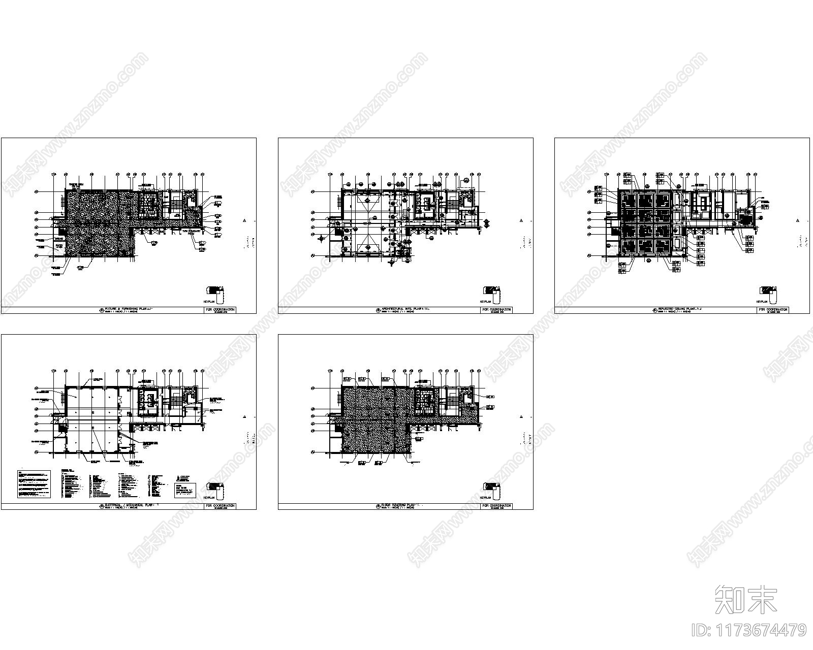 现代其他工装空间cad施工图下载【ID:1173674479】