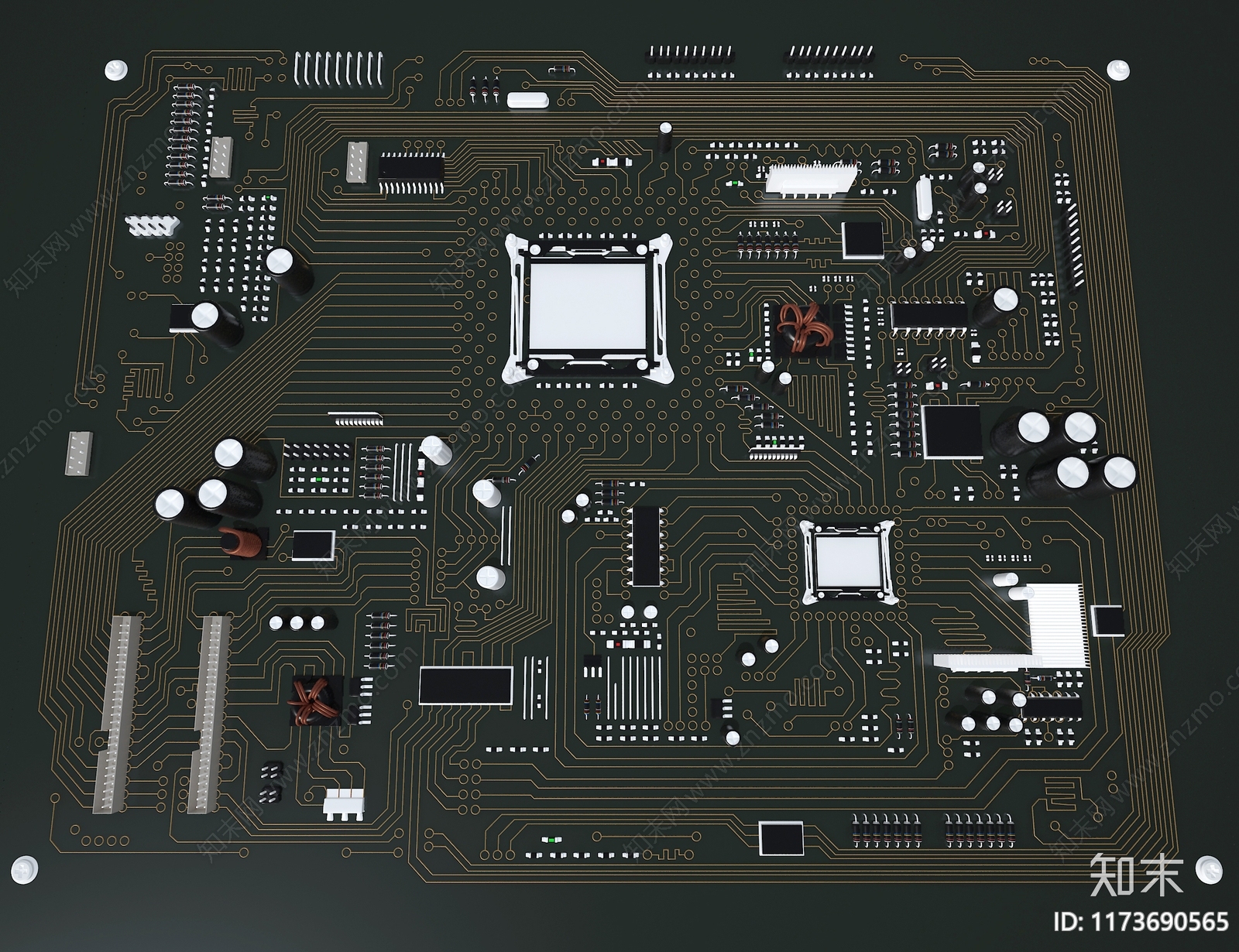 电脑3D模型下载【ID:1173690565】