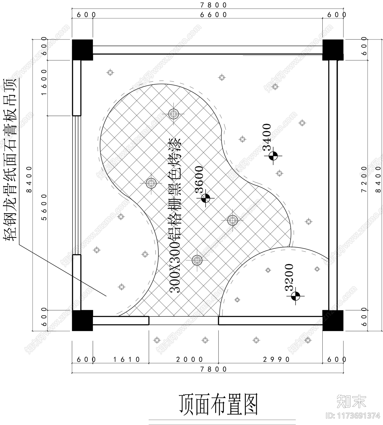 现代其他商业空间cad施工图下载【ID:1173691374】