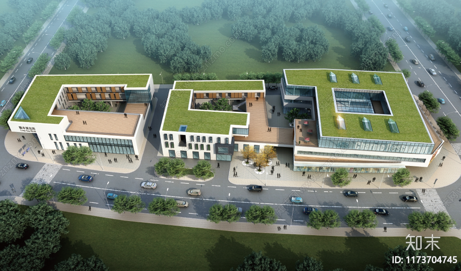 现代幼儿园建筑cad施工图下载【ID:1173704745】