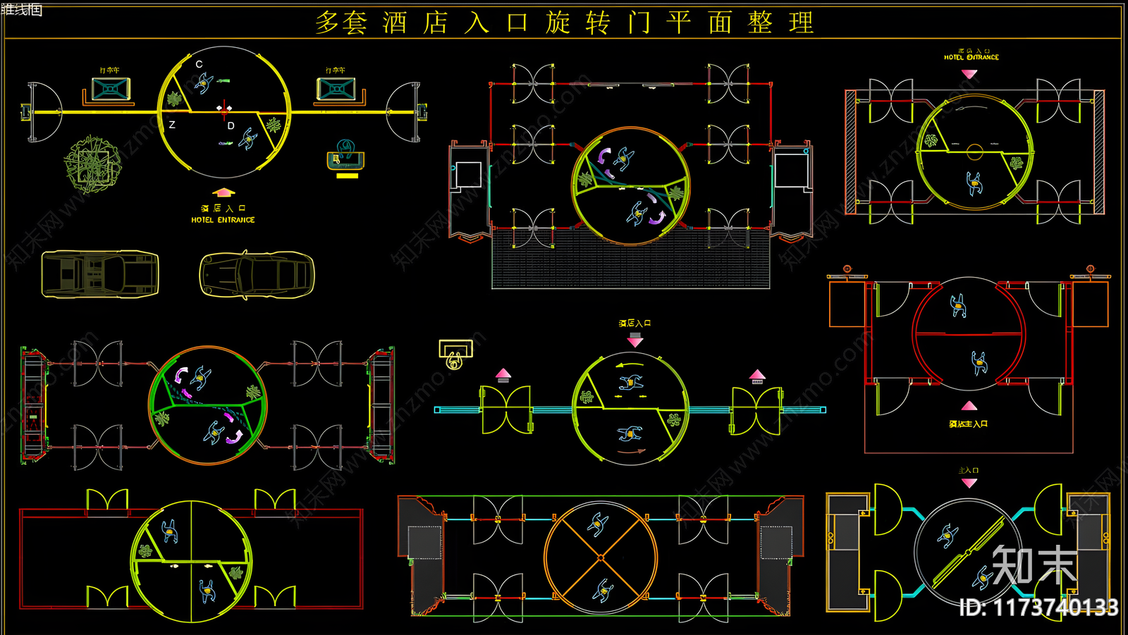 现代门施工图下载【ID:1173740133】