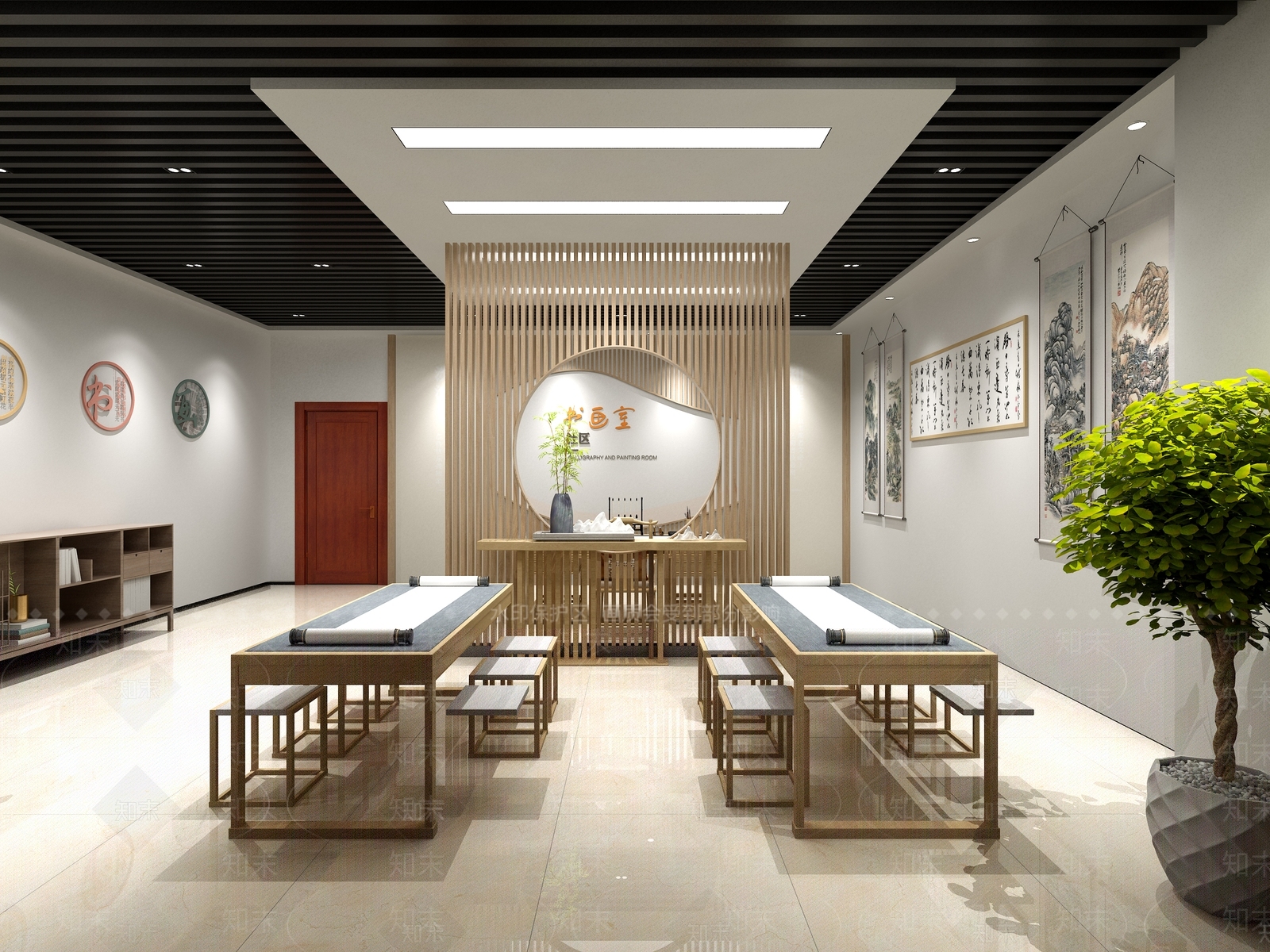 现代其他文化空间SU模型下载【ID:1173754423】