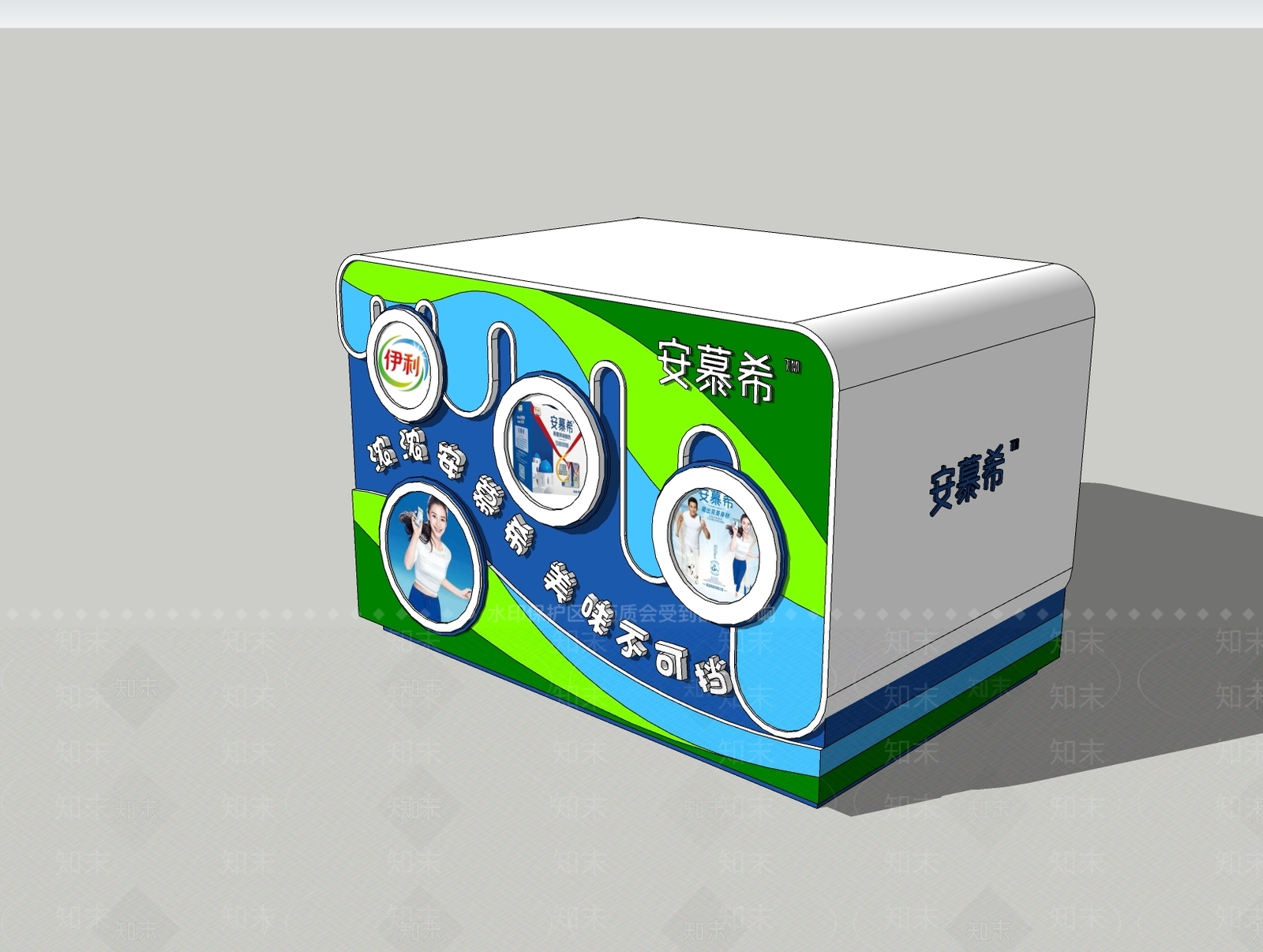 展柜SU模型下载【ID:1173756170】