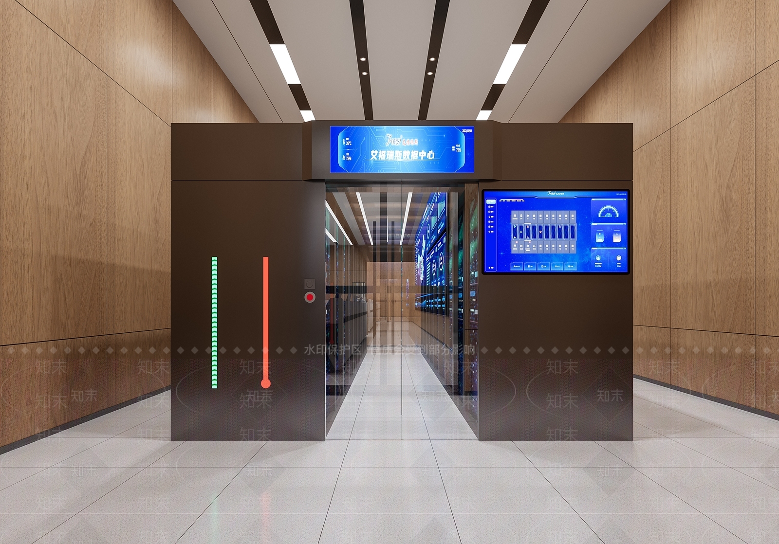 现代指挥中心3D模型下载【ID:1173762854】