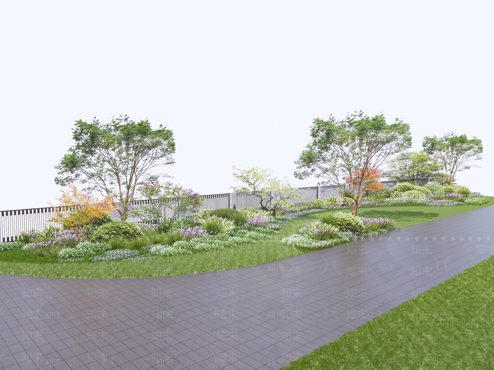 植物组合SU模型下载【ID:1173769637】