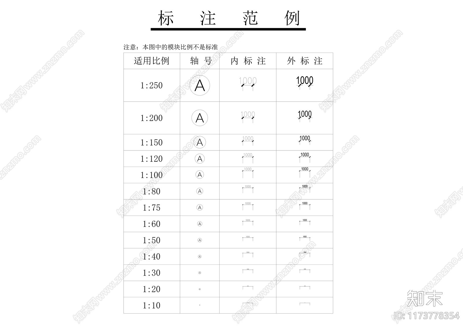 现代标识图库施工图下载【ID:1173778354】