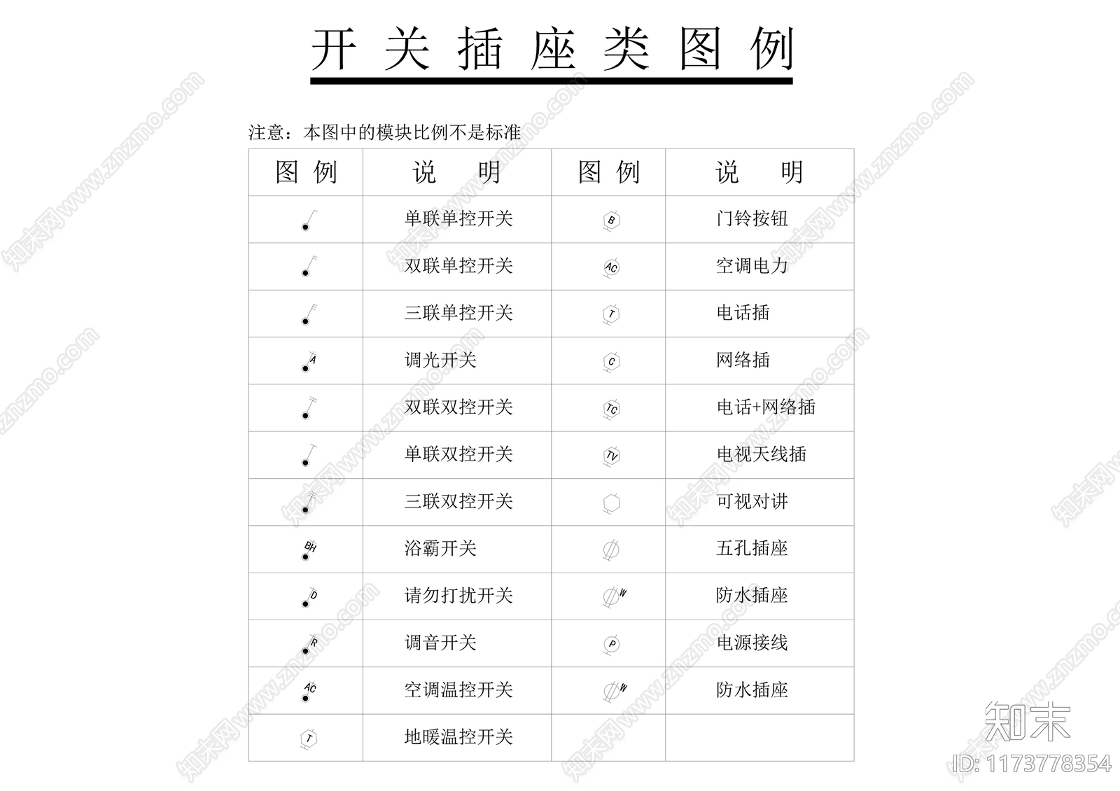 现代标识图库施工图下载【ID:1173778354】